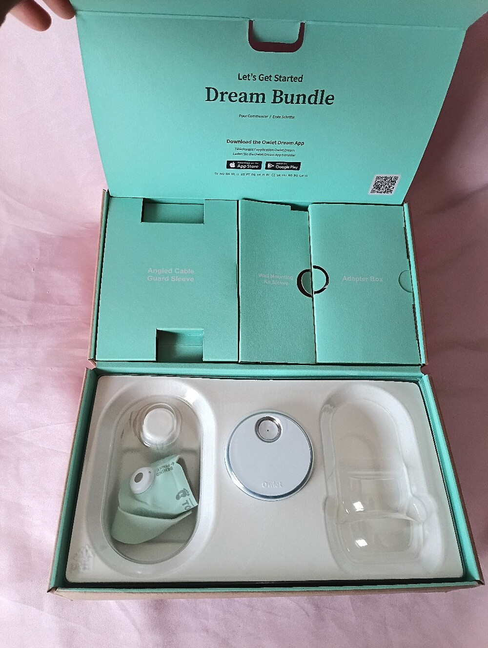 Owlet Dream Bundle Baby Sock Monitor with Accessories